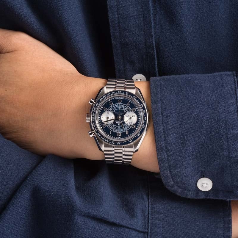 Omega Speedmaster Chronoscope Blue Dial