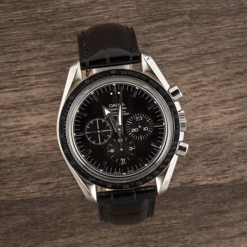 Omega Speedmaster Broad Arrow Black Dial