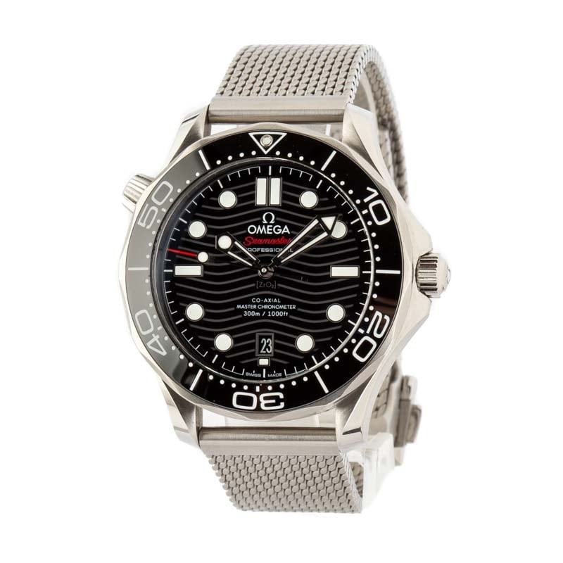 Pre-owned Omega Seamaster Diver 300M Steel