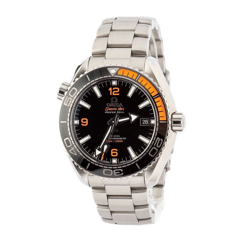 Omega Seamaster Planet Ocean 600M Black & Orange