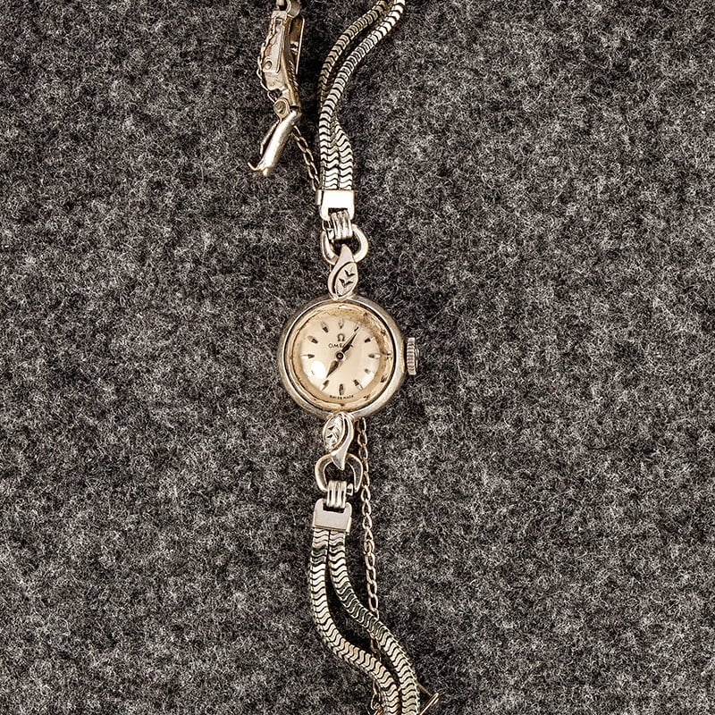 Vintage silver watches clearance ladies