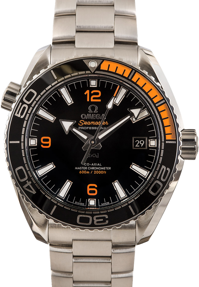 Omega Seamaster Planet Ocean Black & Orange