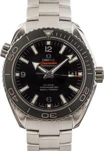 Pre-owned Omega Seamaster Planet Ocean 600M Steel on Steel