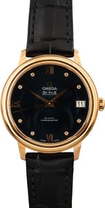 Omega De Ville Prestige Blue Diamond Dial