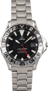 PreOwned Omega Seamaster GMT 2536.50.00 Gerry Lopez Limited Edition