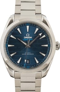 Pre-Owned Omega Seamaster Blue Teak Dial