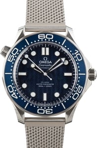 Omega Seamaster Diver 300M James Bond 60th Anniversary Blue Dial