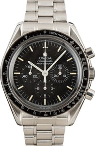 Mens Omega Speedmaster Moonwatch Black Dial