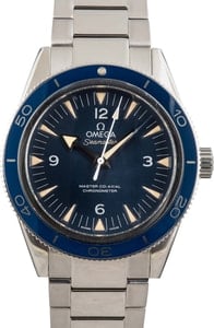 Omega Seamaster Titanium on Titanium Blue Dial