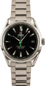 PreOwned Omega Seamaster Aqua Terra Golf Edition