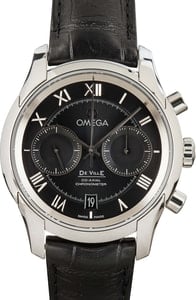 Omega De Ville Hour Vision Black Dial