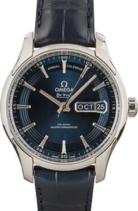 Omega De Ville Hour Vision Steel on Leather