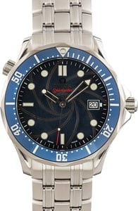 Pre-owned Omega Seamaster James Bond 007 Stainless Steel