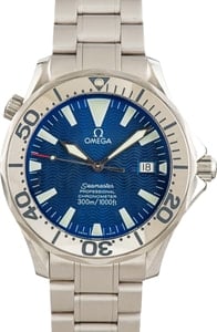 Omega Seamaster 300 Blue Wave Dial