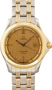 Omega Seamaster Yellow Gold on Steel 120M