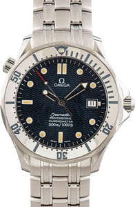 Pre-Owned Omega Seamaster 300 Blue Wave Dial