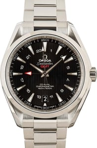 Used Omega Seamaster Aqua Terra 150M Black Dial