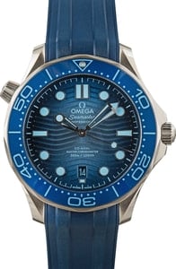 Omega Seamaster Diver 300M Blue Luminous Dial