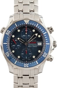 Omega Seamaster 300M Blue Wave Dial