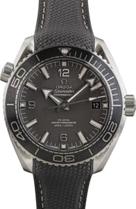 Pre-owned Omega Seamaster Planet Ocean 600M Black Ceramic Bezel