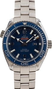 Omega Seamaster Planet Ocean Titanium Blue Dial