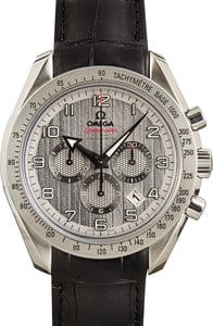 Pre-owned Omega Speedmaster Broad Arrow Silver Dial