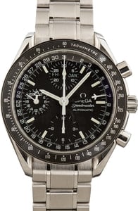 Pre-owned Omega Speedmaster Day-Date Stainless Steel