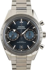 Omega Speedmaster Steel Blue Dial