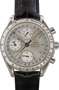 Pre-Owned Omega Speedmaster Chronograph Silver Dial