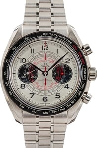 Omega Speedmaster Chronoscope Silver Arabic Dial