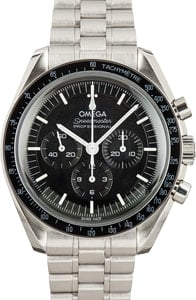 Omega Speedmaster Stainless Steel Black Dial