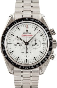 Omega Speedmaster Moonwatch White Index Dial