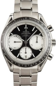 Pre-owned Omega Speedmaster Black Dial Stainless Steel