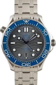 Omega Seamaster Diver 300M Grey Wave