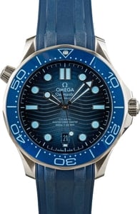 Pre-Owned Omega Seamaster Diver 300M Blue Dial