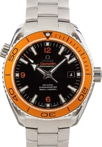 Omega Seamaster Planet Ocean Orange Bezel