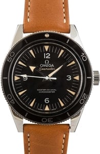 Omega Seamaster 300 Black Co-Axial Steel