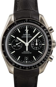 Speedmaster 44.25MM Stainless Steel Two Counters Black Dial Moonwatch, Omega Box