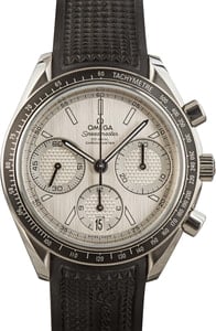 Pre-owned Omega Speedmaster Racing Silver Dial