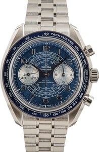 Mens Omega Speedmaster Chronoscope Blue