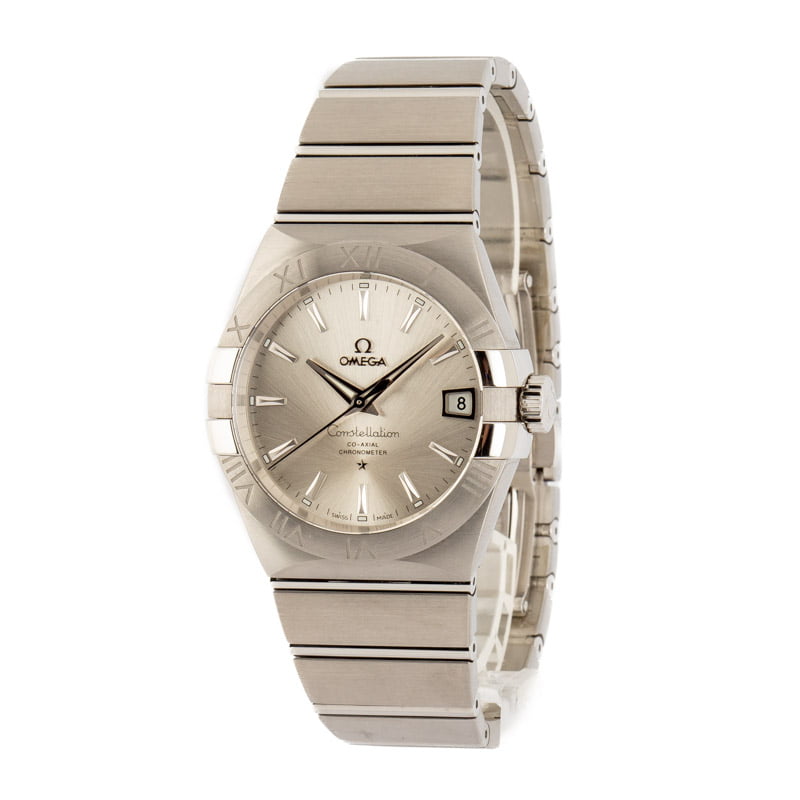 Omega Constellation Silver Index Dial