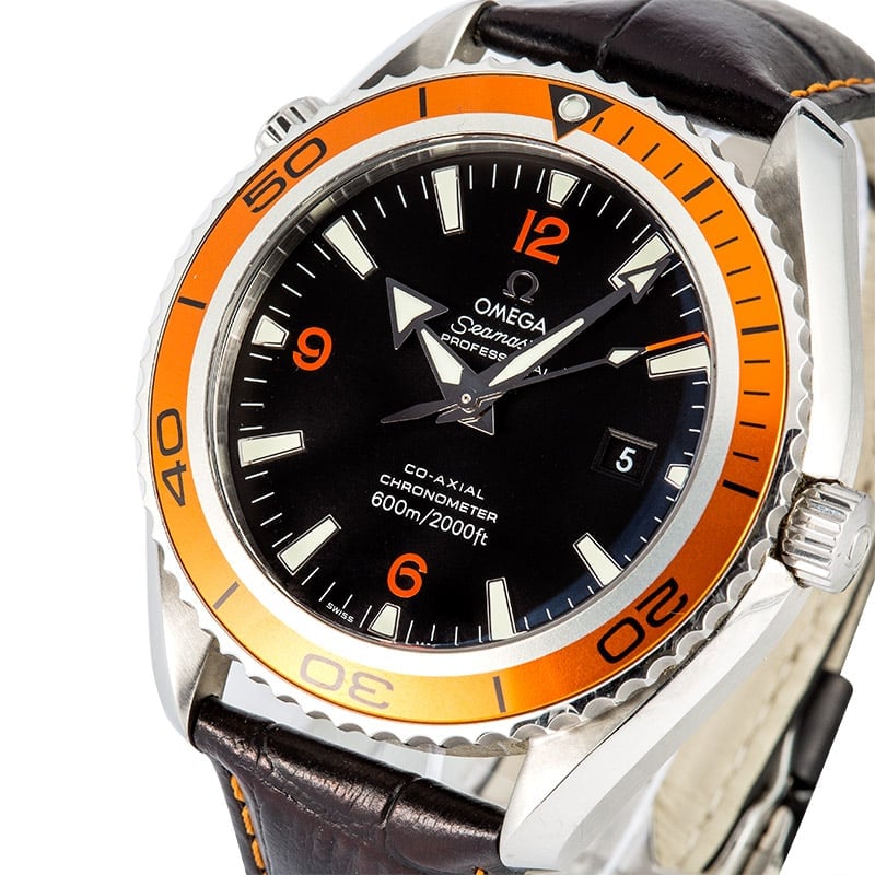 Buy Used Omega Seamaster Planet Earth 2908.50.38 | Bob's Watches - Sku ...