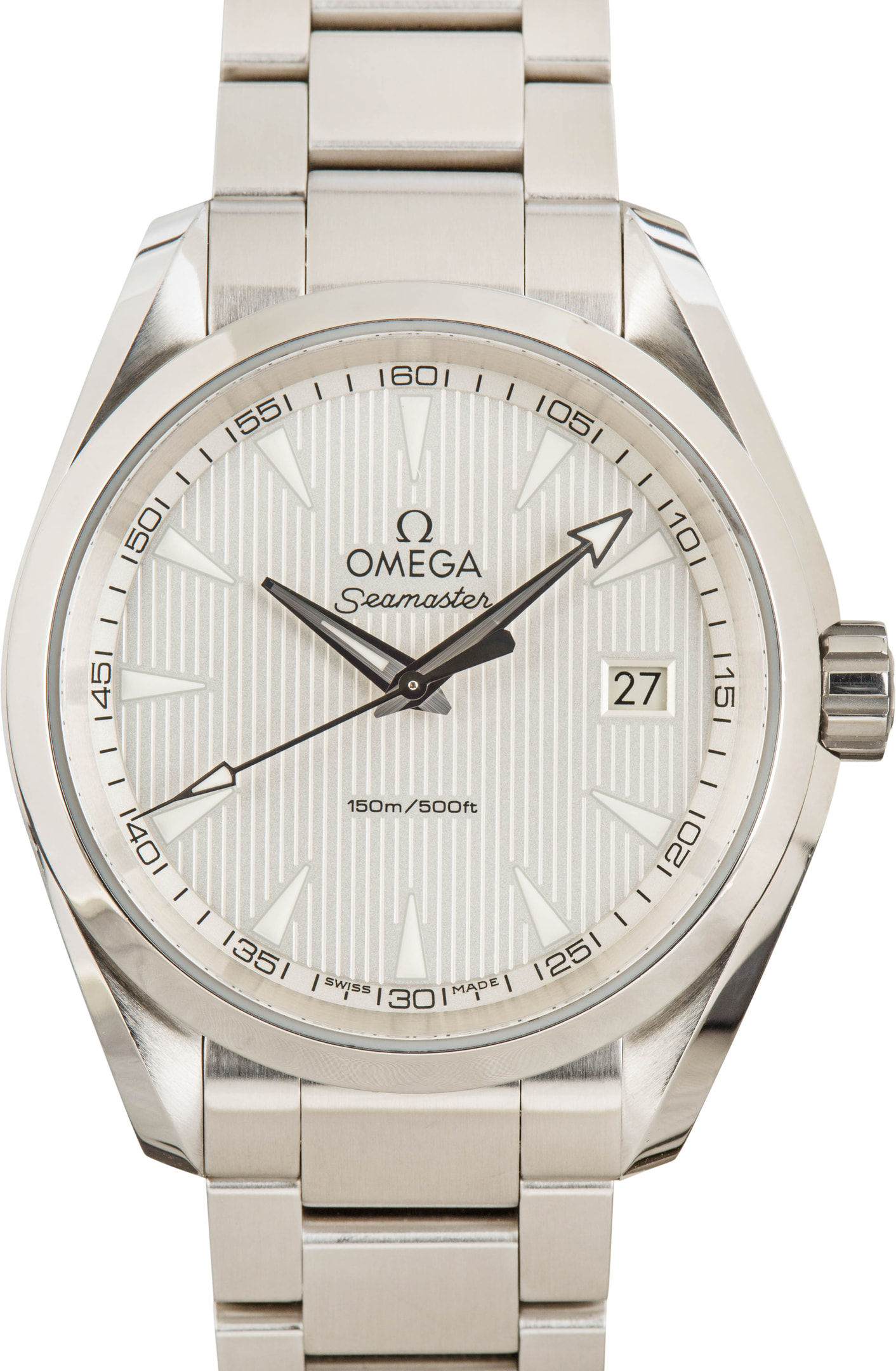 Omega seamaster aqua terra 150m quartz 38.5 mm best sale