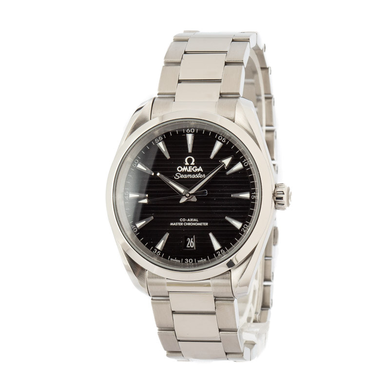 Pre-Owned Omega Seamaster Black Dial