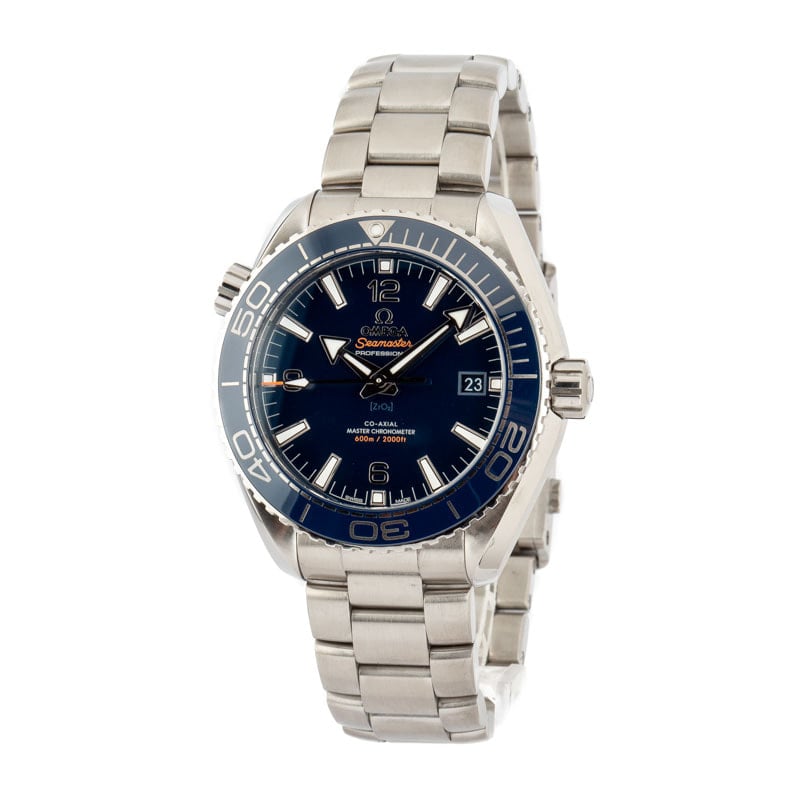 Omega Seamaster Planet Ocean Blue Dial