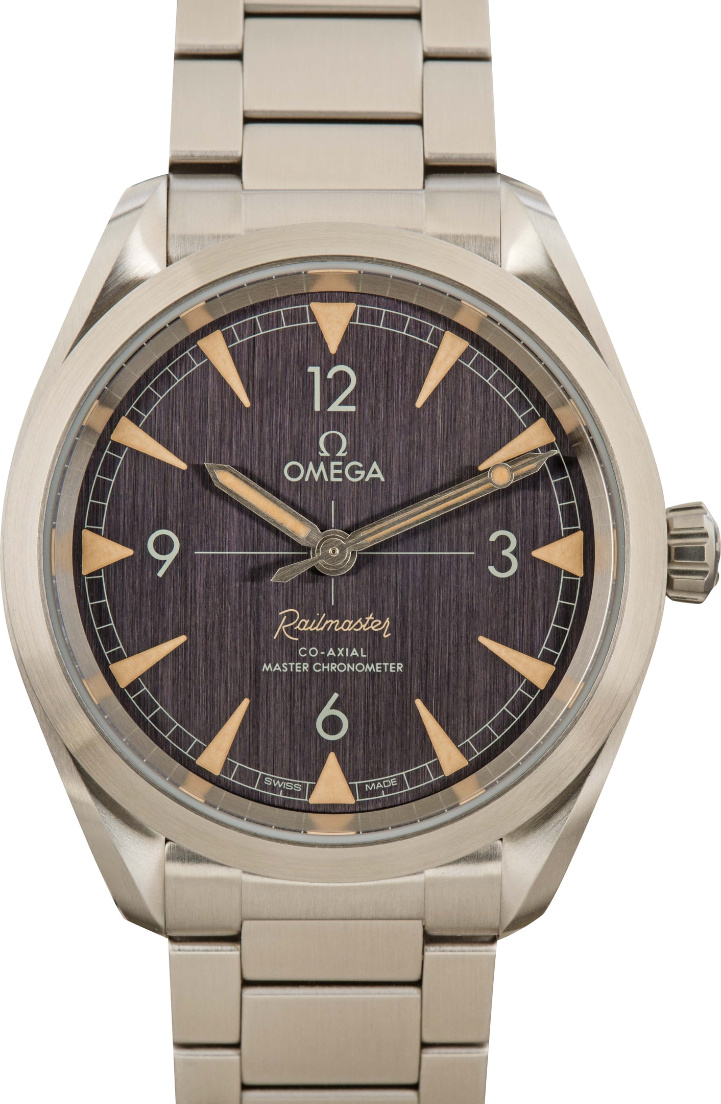 Omega seamaster railmaster best sale