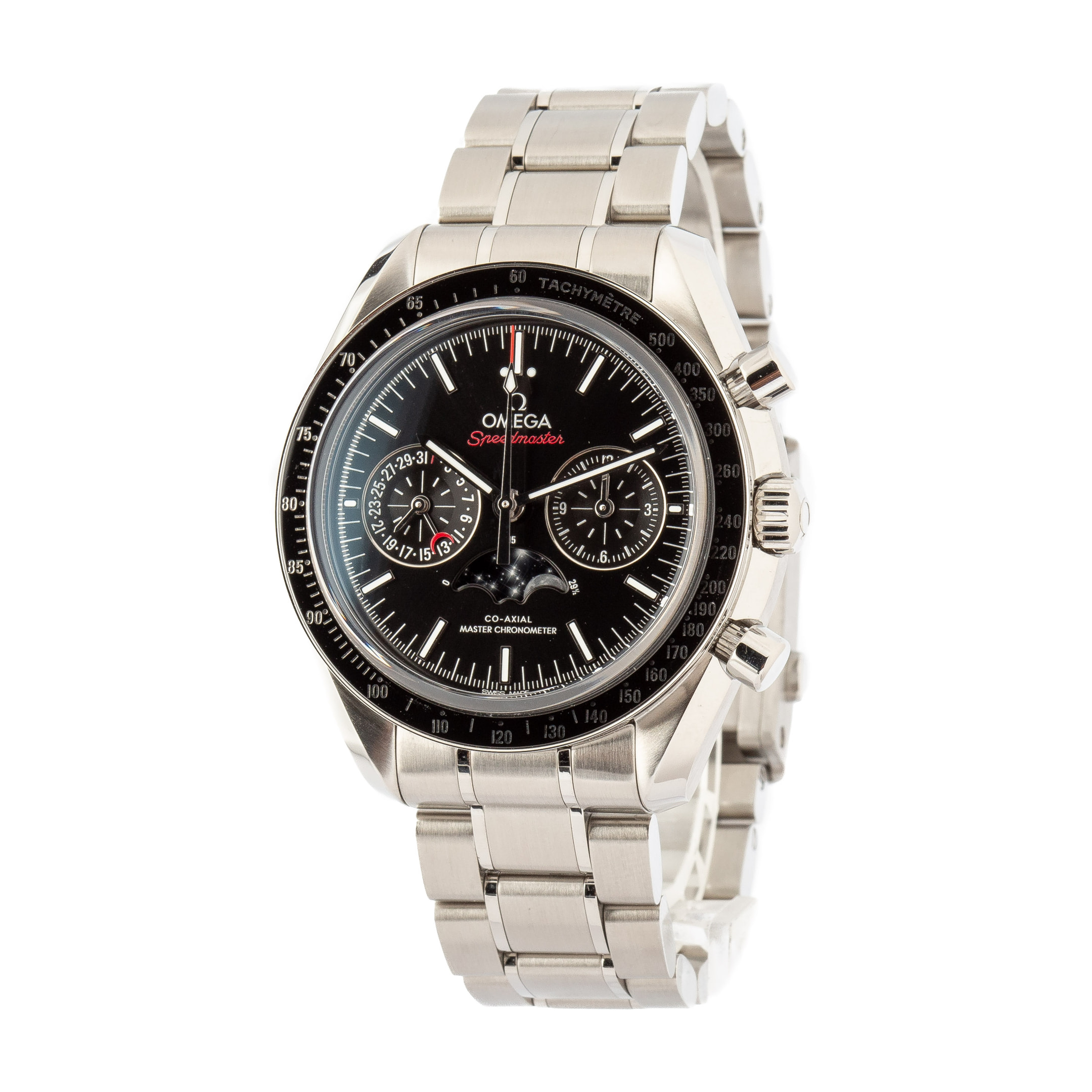 Mens Omega Speedmaster Moonphase Chronograph