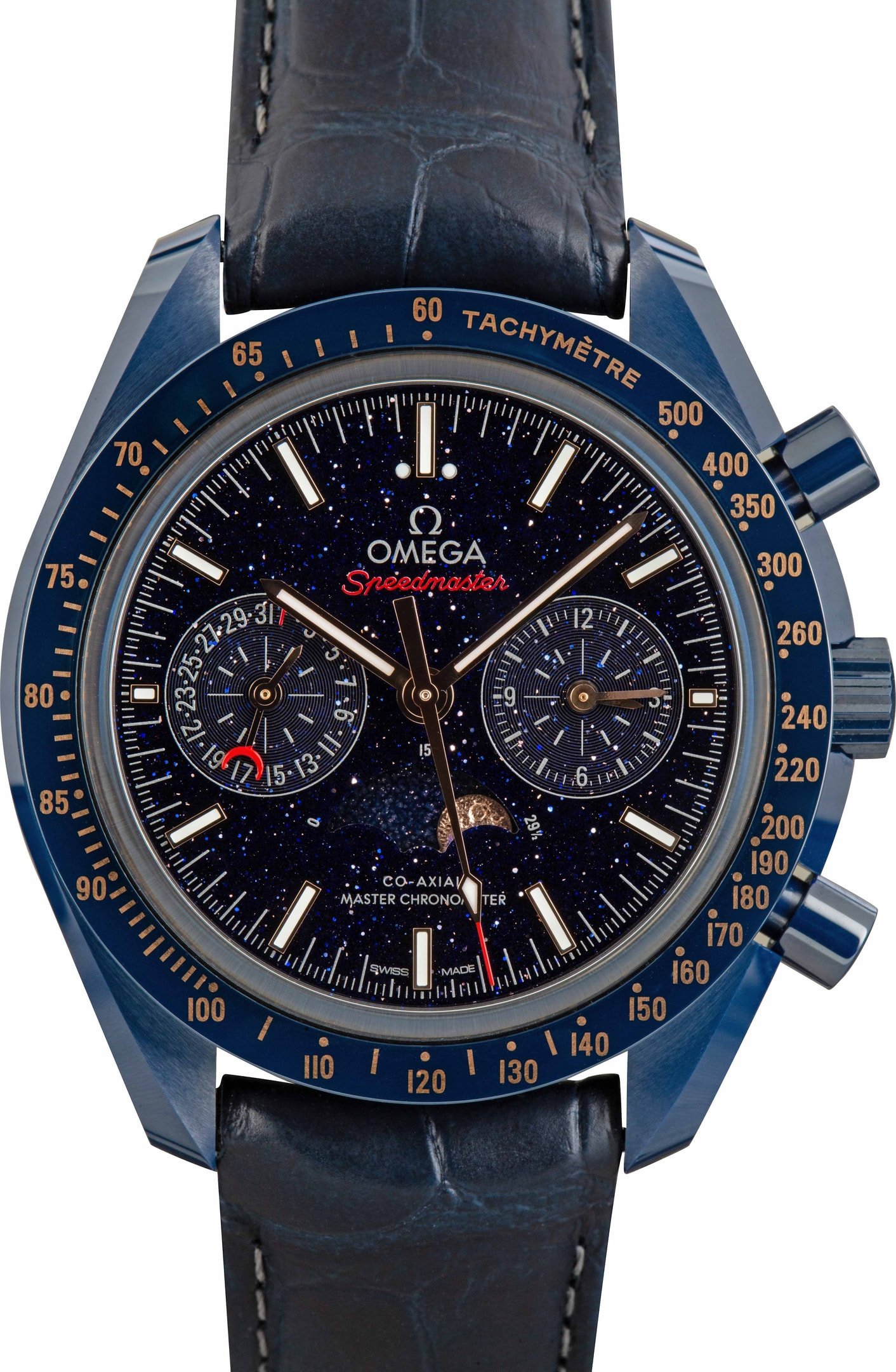 Omega Blue Watch - BobsWatches.com