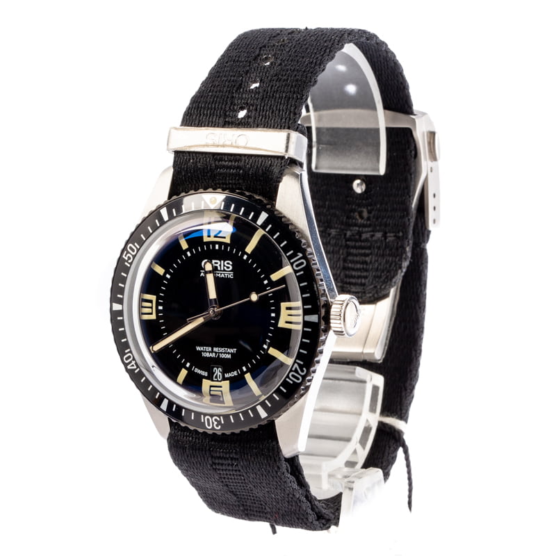 Mens Oris Divers Sixty-Five Blue Dial