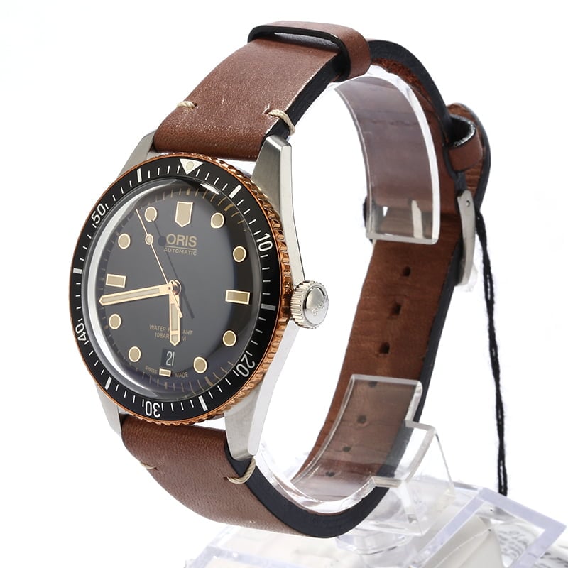 Oris Divers Sixty-Five Steel & Bronze